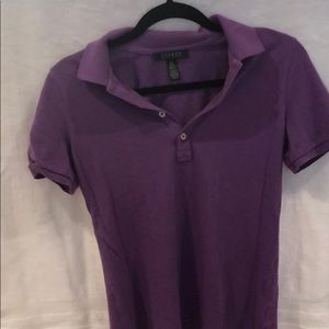 Purple Short Sleeve Polo Shirt (Ralph Lauren)